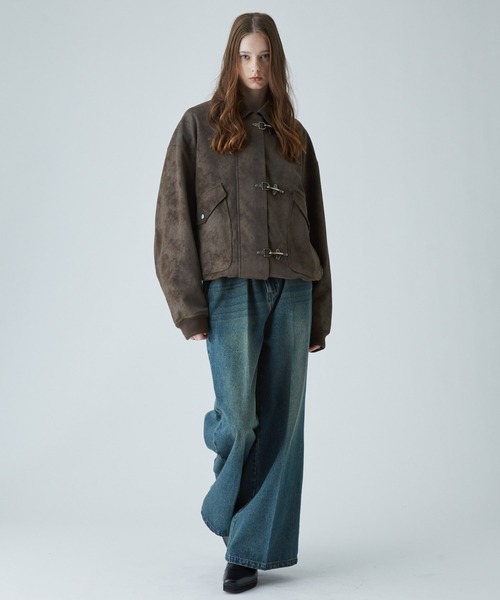 VELNUS（ベルナス）の「【VELNUS】Vintage Make Fireman Hook G-1 Flight Blouson/ヴィンテージメイクファイヤーマンフック合皮G-1フライトブルゾン（ブルゾン・メンズ・ブラック/ブラウン・S/M/L）」の11枚目の写真