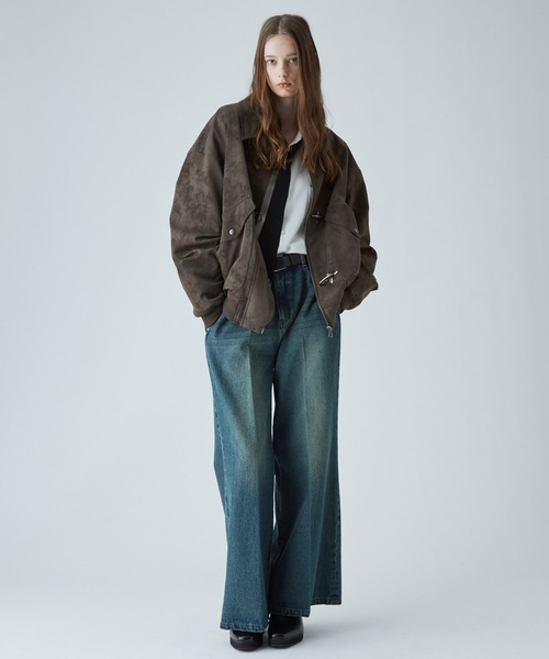 VELNUS（ベルナス）の「【VELNUS】Vintage Make Fireman Hook G-1 Flight Blouson/ヴィンテージメイクファイヤーマンフック合皮G-1フライトブルゾン（ブルゾン・メンズ・ブラック/ブラウン・S/M/L）」の21枚目の写真