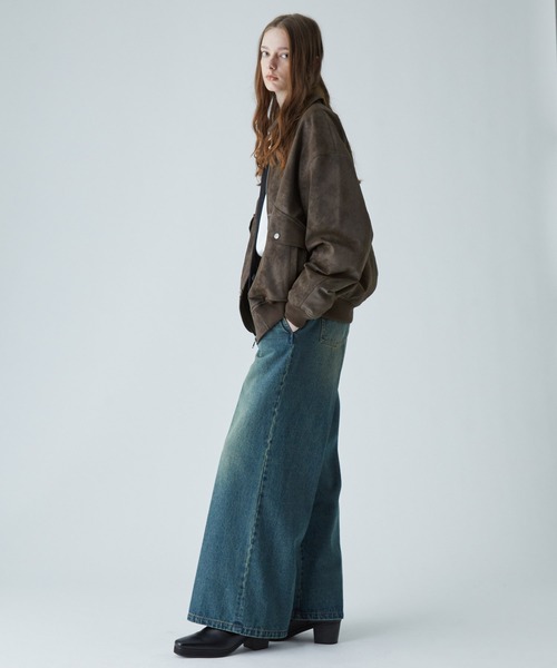 VELNUS（ベルナス）の「【VELNUS】Vintage Make Fireman Hook G-1 Flight Blouson/ヴィンテージメイクファイヤーマンフック合皮G-1フライトブルゾン（ブルゾン・メンズ・ブラック/ブラウン・S/M/L）」の19枚目の写真