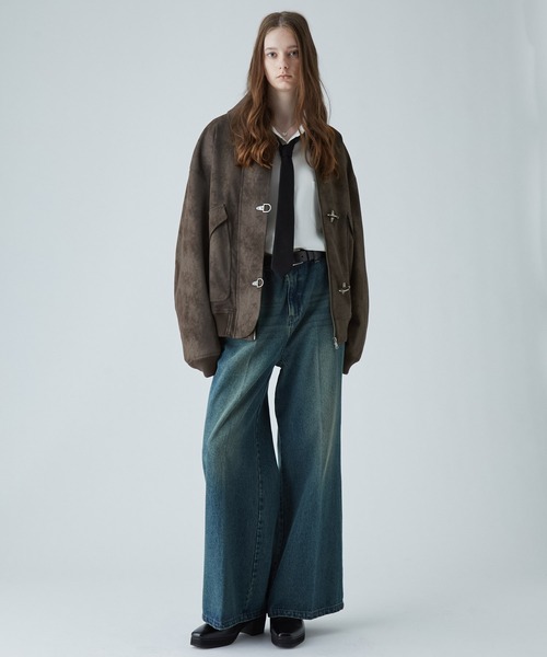 VELNUS（ベルナス）の「【VELNUS】Vintage Make Fireman Hook G-1 Flight Blouson/ヴィンテージメイクファイヤーマンフック合皮G-1フライトブルゾン（ブルゾン・メンズ・ブラック/ブラウン・S/M/L）」の18枚目の写真