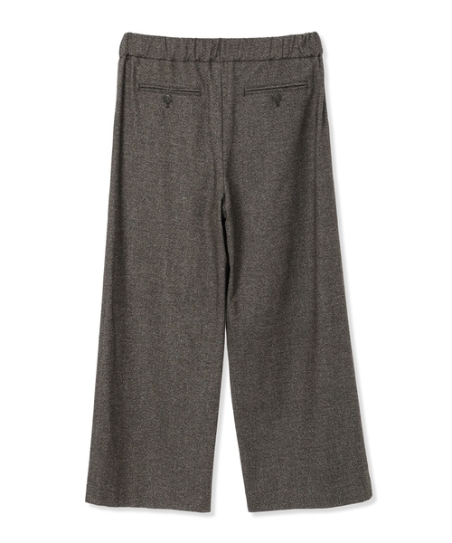 DECOY SINCE 1981（デコイシンスイチキュウハチイチ）の「裏起毛ストレッチワイドパンツ 股下63cm丈【ウエストゴム・大きいサイズあり】（その他パンツ・レディース・チャコールグレー/ブラック/モカ/ネイビー/ブラウン・61/64/67/70/76/80）」の7枚目の写真