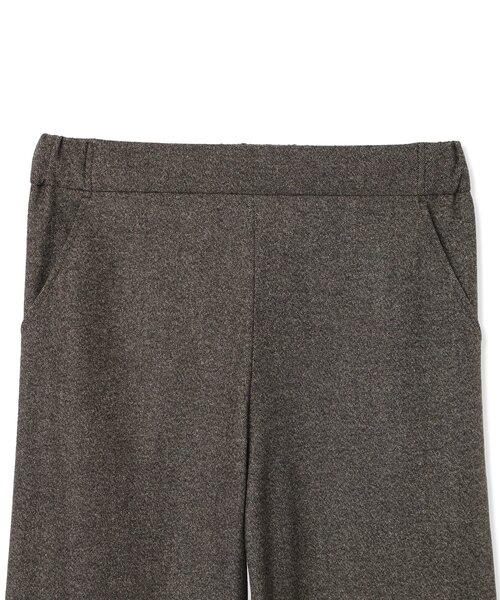 DECOY SINCE 1981（デコイシンスイチキュウハチイチ）の「裏起毛ストレッチワイドパンツ 股下63cm丈【ウエストゴム・大きいサイズあり】（その他パンツ・レディース・チャコールグレー/ブラック/モカ/ネイビー/ブラウン・61/64/67/70/76/80）」の8枚目の写真