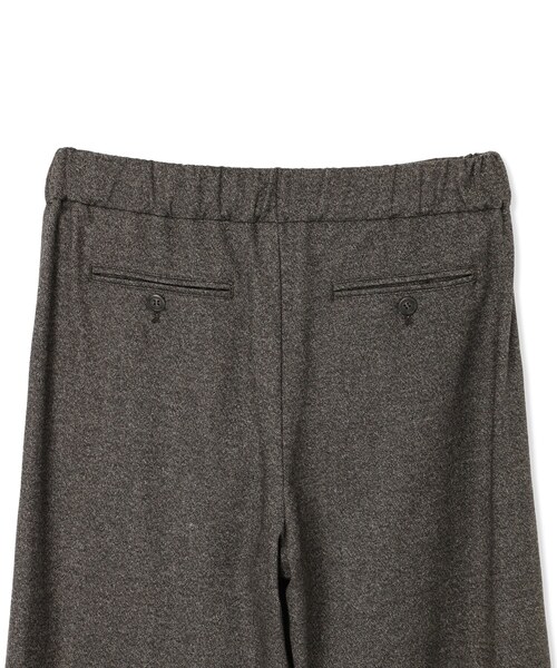 DECOY SINCE 1981（デコイシンスイチキュウハチイチ）の「裏起毛ストレッチワイドパンツ 股下63cm丈【ウエストゴム・大きいサイズあり】（その他パンツ・レディース・チャコールグレー/ブラック/モカ/ネイビー/ブラウン・61/64/67/70/76/80）」の9枚目の写真