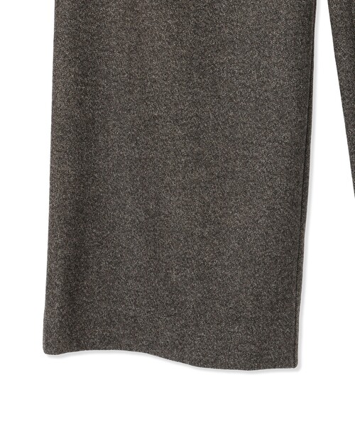 DECOY SINCE 1981（デコイシンスイチキュウハチイチ）の「裏起毛ストレッチワイドパンツ 股下63cm丈【ウエストゴム・大きいサイズあり】（その他パンツ・レディース・チャコールグレー/ブラック/モカ/ネイビー/ブラウン・61/64/67/70/76/80）」の10枚目の写真