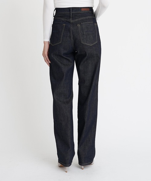 【タグ付き新品】YANUK ボーイズストレート LEA ロング丈 23 ボーイズストレート