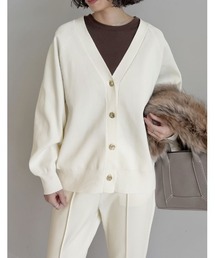 Re:EDIT | スポンジニットメタルボタンドルマンカーディガン(カーディガン/ボレロ)