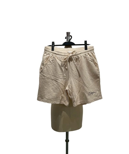 INTERPLAY（インタープレイ）の「【INTERPLAY】Script EMB. LOGO Garment Dyed 6.4 oz Sweat Shorts（その他パンツ・レディース・アイボリー/ブラック/ブルー・MEDIUM）」の4枚目の写真
