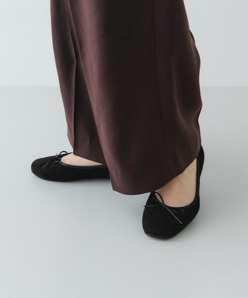 URBAN RESEARCH（アーバンリサーチ）の「『リアルレザー』シープスキンバレエシューズ（バレエシューズ・レディース・ブラック/レッド/キャメル・38/36/37）」の5枚目の写真