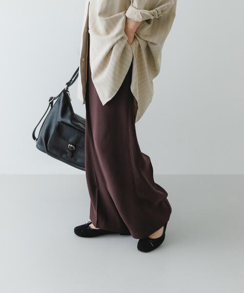 URBAN RESEARCH（アーバンリサーチ）の「『リアルレザー』シープスキンバレエシューズ（バレエシューズ・レディース・ブラック/レッド/キャメル・38/36/37）」の6枚目の写真