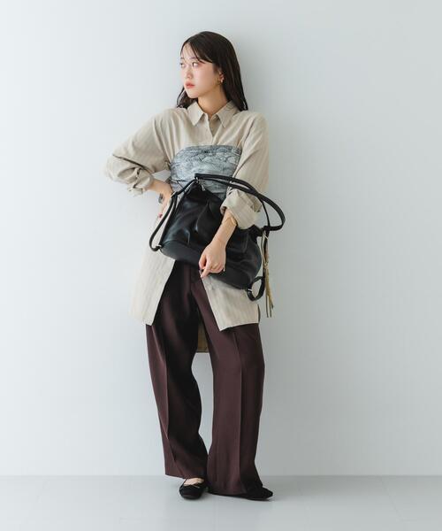 URBAN RESEARCH（アーバンリサーチ）の「『リアルレザー』シープスキンバレエシューズ（バレエシューズ・レディース・ブラック/レッド/キャメル・38/36/37）」の7枚目の写真