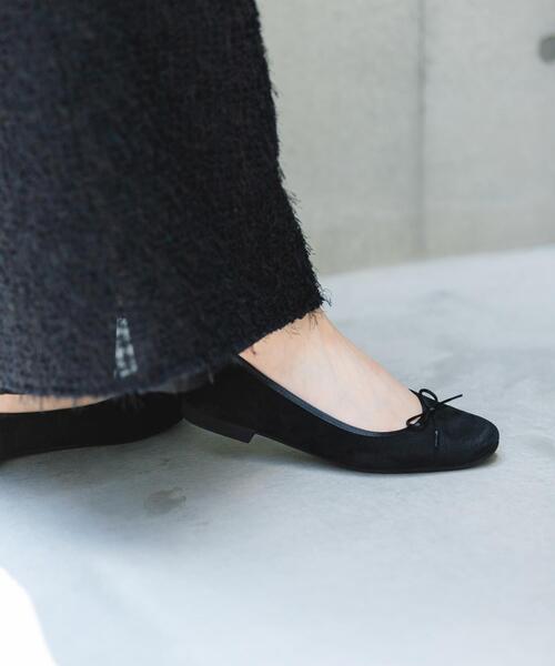 URBAN RESEARCH（アーバンリサーチ）の「『リアルレザー』シープスキンバレエシューズ（バレエシューズ・レディース・ブラック/レッド/キャメル・38/36/37）」の9枚目の写真