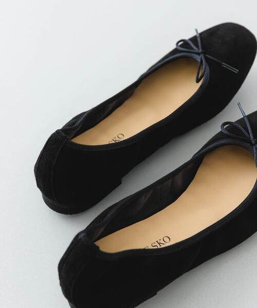 URBAN RESEARCH（アーバンリサーチ）の「『リアルレザー』シープスキンバレエシューズ（バレエシューズ・レディース・ブラック/レッド/キャメル・38/36/37）」の11枚目の写真