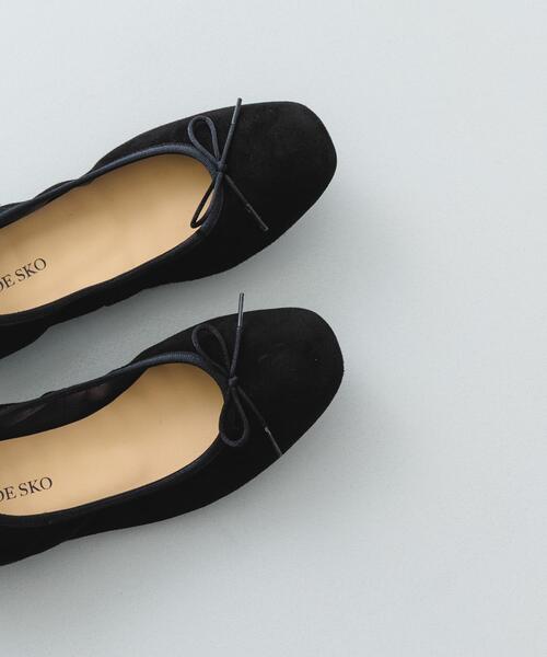 URBAN RESEARCH（アーバンリサーチ）の「『リアルレザー』シープスキンバレエシューズ（バレエシューズ・レディース・ブラック/レッド/キャメル・38/36/37）」の12枚目の写真