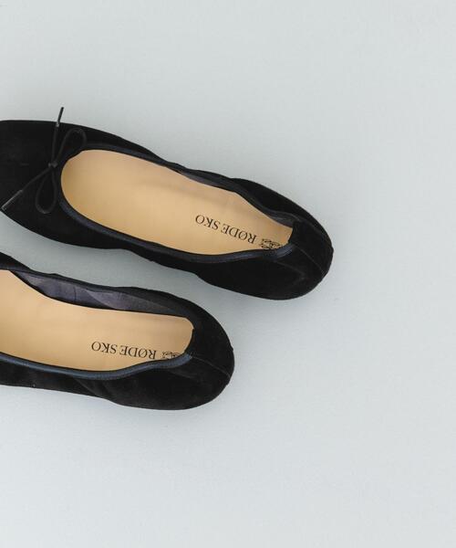 URBAN RESEARCH（アーバンリサーチ）の「『リアルレザー』シープスキンバレエシューズ（バレエシューズ・レディース・ブラック/レッド/キャメル・38/36/37）」の13枚目の写真