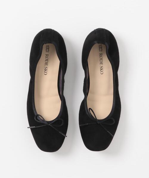 URBAN RESEARCH（アーバンリサーチ）の「『リアルレザー』シープスキンバレエシューズ（バレエシューズ・レディース・ブラック/レッド/キャメル・38/36/37）」の15枚目の写真