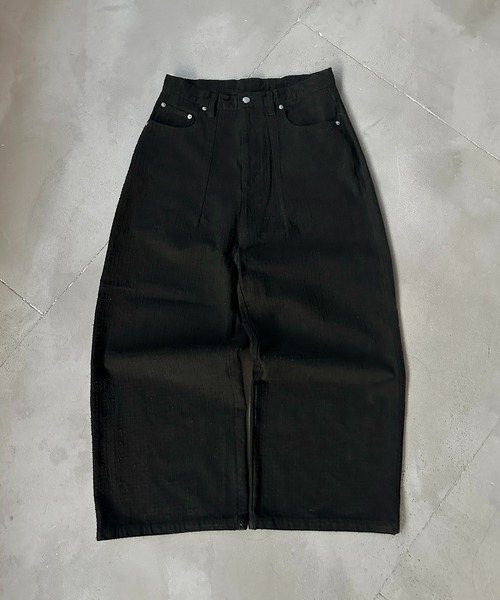 kutir（クティール）の「ASSORTED RIPSTOP DESIGN BAGGY DUCK PANT／アソートリップストップデザインバギーダックパンツ（その他パンツ・メンズ・ブラック/カーキ・SMALL/MEDIUM/LARGE）」の17枚目の写真