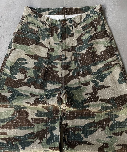 kutir（クティール）の「ASSORTED RIPSTOP DESIGN BAGGY DUCK PANT／アソートリップストップデザインバギーダックパンツ（その他パンツ・メンズ・ブラック/カーキ・SMALL/MEDIUM/LARGE）」の18枚目の写真