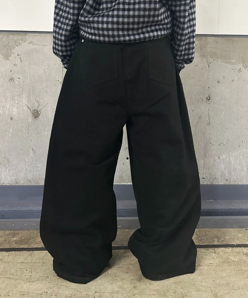 kutir（クティール）の「ASSORTED RIPSTOP DESIGN BAGGY DUCK PANT／アソートリップストップデザインバギーダックパンツ（その他パンツ・メンズ・ブラック/カーキ・SMALL/MEDIUM/LARGE）」の22枚目の写真