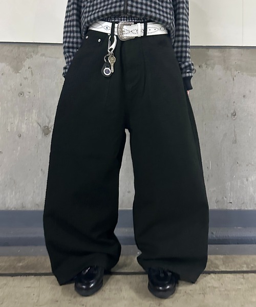 kutir（クティール）の「ASSORTED RIPSTOP DESIGN BAGGY DUCK PANT／アソートリップストップデザインバギーダックパンツ（その他パンツ・メンズ・ブラック/カーキ・SMALL/MEDIUM/LARGE）」の20枚目の写真