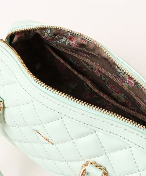 dazzlin（ダズリン）の「【dazzlin / ダズリン】 リボンチャーム付き キルティングボストンバッグ（ボストンバッグ・レディース・アイボリー/ブラック/ミント/ピンク・FREE）」の10枚目の写真