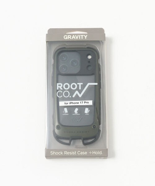 ROOT CO.(ルート)の「ROOT CO. / GRAVITY Shock Resist Case +Hold. iPhone 17Proケース(スマホケース/カバー・レディース・オリーブ/カーキ/ブラック・ONE SIZE)」の12枚目の写真