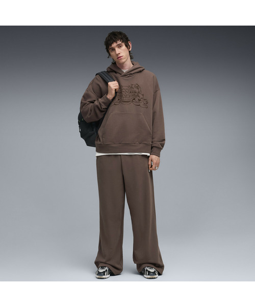 PUMA（プーマ）の「PUMA プーマ ユニセックス PUMA x RIPNDIP ボクシー グラフィック フーディ（パーカー・メンズ・ブロンズ/プラム/ブラック・X-SMALL/SMALL/MEDIUM/LARGE/X-LARGE）」の5枚目の写真