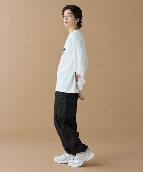 LACOSTE（ラコステ）の「【オンライン限定】LACOSTE 鹿の子オーバーサイズプリント ロングスリーブTシャツ（Tシャツ/カットソー・メンズ・ネイビー/ブラック/ホワイト・6/5/4/3/2）」の22枚目の写真