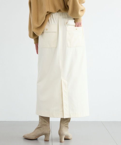 BARNYARDSTORM（バンヤードストーム）の「BARNYARDSTORM / ハイテンションスカート マシンウォッシャブル 【YouTube「i.style closet」紹介アイテム】（スカート・レディース・ブラック/オフホワイト/ネイビー・M/S）」の9枚目の写真