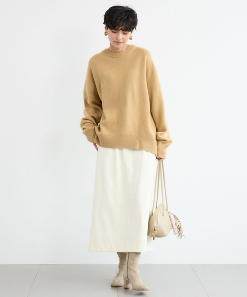 BARNYARDSTORM（バンヤードストーム）の「BARNYARDSTORM / ハイテンションスカート マシンウォッシャブル 【YouTube「i.style closet」紹介アイテム】（スカート・レディース・ブラック/オフホワイト/ネイビー・M/S）」の10枚目の写真