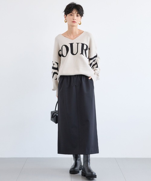 BARNYARDSTORM（バンヤードストーム）の「BARNYARDSTORM / ハイテンションスカート マシンウォッシャブル 【YouTube「i.style closet」紹介アイテム】（スカート・レディース・ブラック/オフホワイト/ネイビー・M/S）」の19枚目の写真