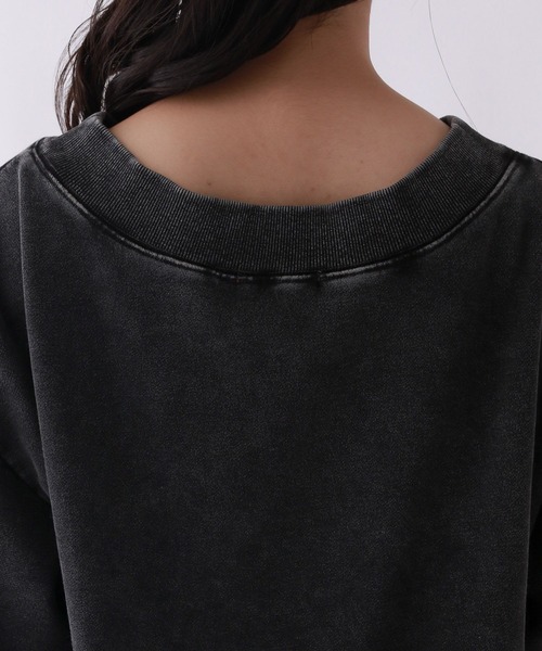 repipi armario(レピピ アルマリオ)の「Acidオフショルショートスウェット(スウェット・キッズ・ブラウン/ピンク/ブラック・SMALL/MEDIUM/LARGE)」の14枚目の写真