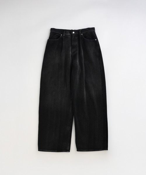 NAKER(ネイカー)の「ワイドストレートコーデュロイパンツ(その他パンツ・メンズ・ブラック/カーキ/ブラウン・S/M/L/XL)」の4枚目の写真