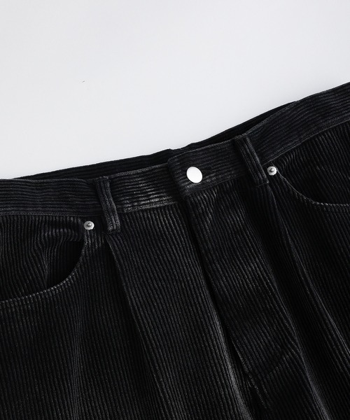 NAKER(ネイカー)の「ワイドストレートコーデュロイパンツ(その他パンツ・メンズ・ブラック/カーキ/ブラウン・S/M/L/XL)」の16枚目の写真