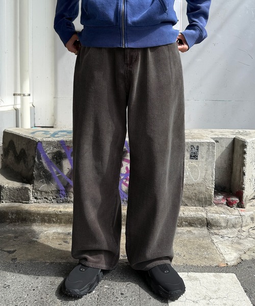 ワイドストレートコーデュロイパンツ（その他パンツ）｜NAKER