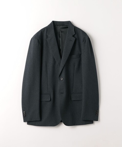 セール】ウールライクサージ 2ボタンジャケット -セットアップ対応