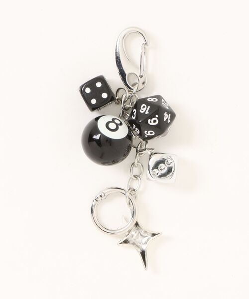 Bz】キーホルダー セット Y2K ストリート系 サイコロ オシャレ(BDS