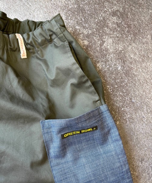 GREEN BOWL(グリーンボウル)の「グリーンボウル【GREEN BOWL】Stretch Twill Easy Pants(チノパンツ・メンズ・カーキ/チャコールグレー・M/L)」の8枚目の写真