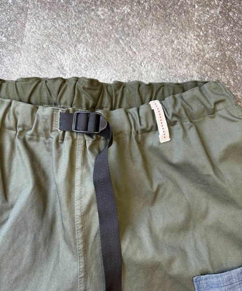GREEN BOWL(グリーンボウル)の「グリーンボウル【GREEN BOWL】Stretch Twill Easy Pants(チノパンツ・メンズ・カーキ/チャコールグレー・M/L)」の9枚目の写真