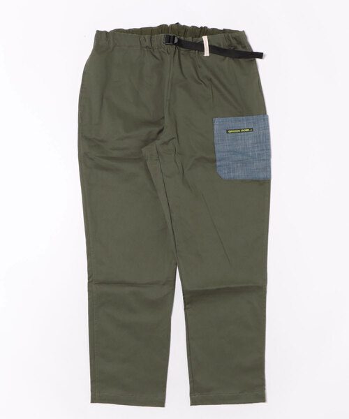 GREEN BOWL(グリーンボウル)の「グリーンボウル【GREEN BOWL】Stretch Twill Easy Pants(チノパンツ・メンズ・カーキ/チャコールグレー・M/L)」の13枚目の写真