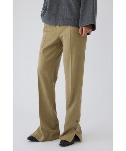 RIM.ARK（リムアーク）の「Hem design slim stretch PT ヘム デザイン スリム ストレッチ パンツ（スラックス・レディース・ブラック/ブラウン/イエロー・38/36）」の14枚目の写真