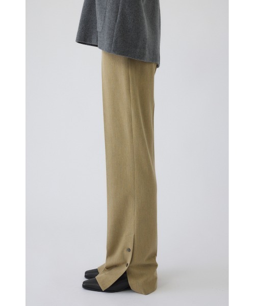 RIM.ARK（リムアーク）の「Hem design slim stretch PT ヘム デザイン スリム ストレッチ パンツ（スラックス・レディース・ブラック/ブラウン/イエロー・38/36）」の20枚目の写真