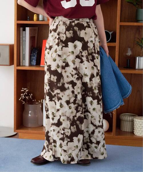 B.C STOCK 【ZOZO限定】ウォッシャブル / フラワープリントスカート 追加》【ZOZO限定】ウォッシャブル / フラワープリントスカート