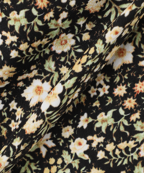 追加》【ZOZO限定】ウォッシャブル / フラワープリントスカート