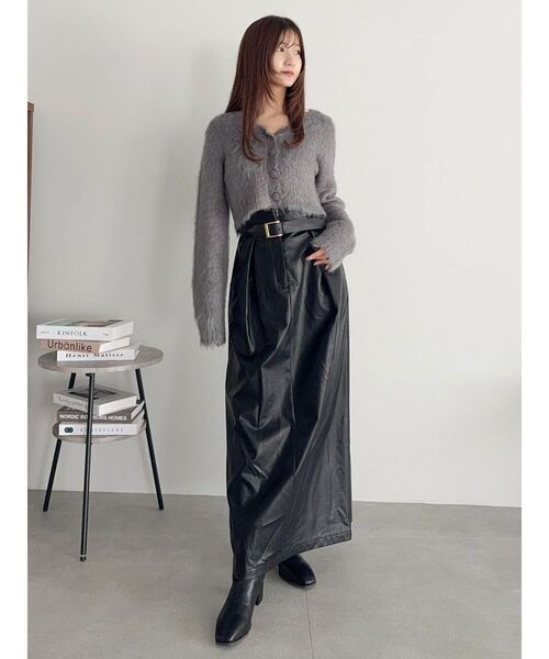 dazzlin(ダズリン)の「チノベルトスカート(スカート・レディース・ベージュ/ブラック・SMALL/MEDIUM)」の13枚目の写真