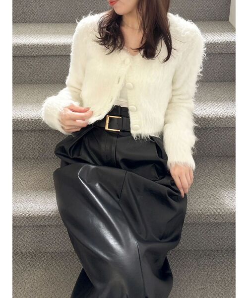 dazzlin(ダズリン)の「チノベルトスカート(スカート・レディース・ベージュ/ブラック・SMALL/MEDIUM)」の21枚目の写真