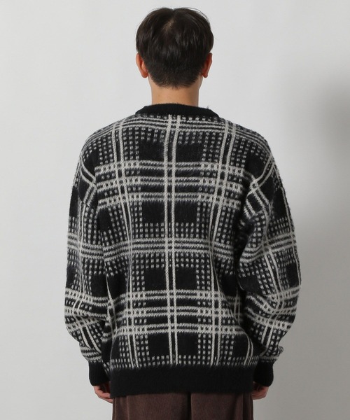 LAKOLE（ラコレ）の「起毛チェックニットプルオーバー / 574360