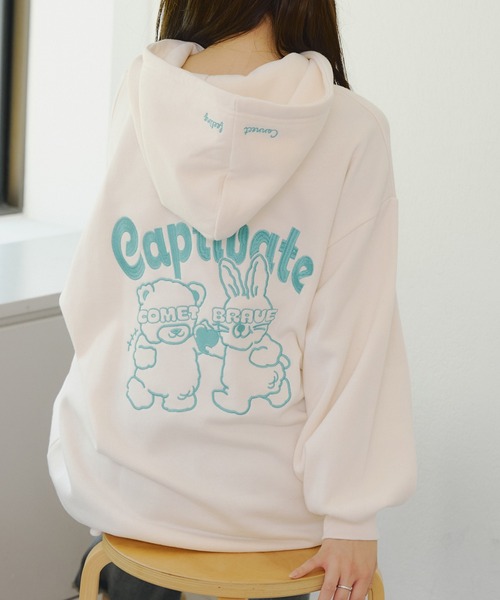 メロメロウサギパーカー（パーカー）｜Another Branch olive des olive