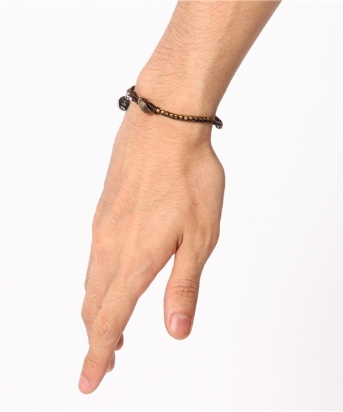 amp japan（アンプジャパン）の「Stitched Seeds Beads Bracelet_(Short)ビーズ ブレスレット（ブレスレット・メンズ・ブルー/ブラウン/ブラック/レッド・FREE）」の12枚目の写真