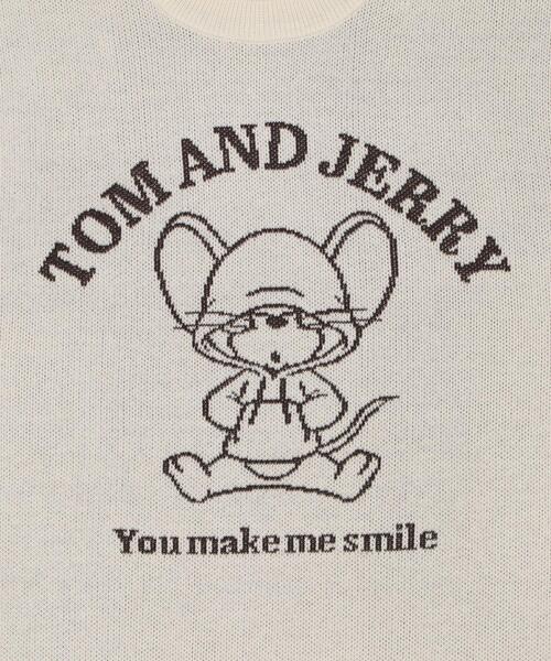 Tom&Jerry(トムアンドジェリー)の「WEGO/JERRY ジャガードニット(ニット/セーター・メンズ・オフホワイト/ネイビー・MEDIUM/LARGE)」の17枚目の写真