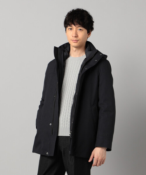 セール】【3WAY】ラミネート加工バーズアイ コート（その他アウター